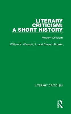 Literary Criticism|William K. Wimsatt, Jr.