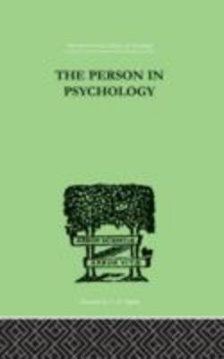 The Person In Psychology|Paul Lafitte