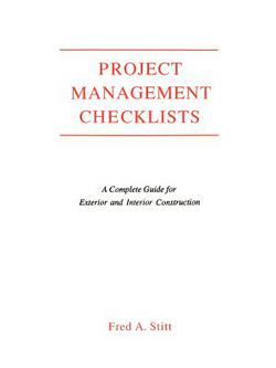 Project Management Checklist|Fred Stitt