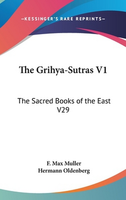 The Grihya-Sutras V1|F. Max Muller