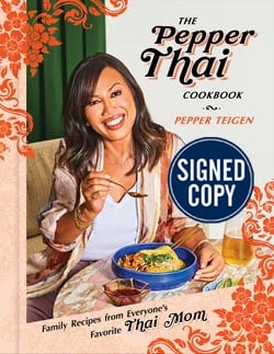 The Pepper Thai Cookbook Autographed|Pepper Teigen