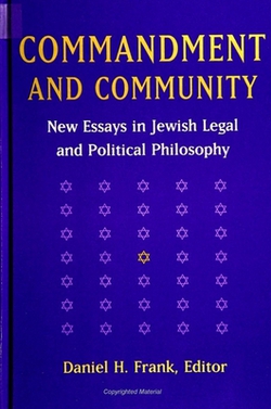 Commandment and Community|Daniel H. Frank