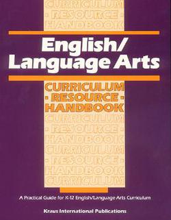 English/ Language Arts Curriculum Resource Handbook|In-House Staff
