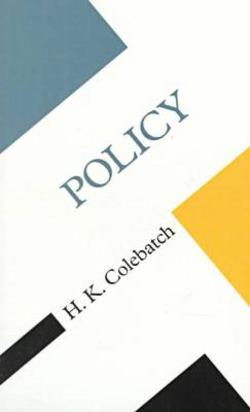 Policy|H. K. Colebatch