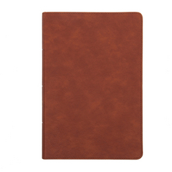 NASB Giant Print Reference Bible, Burnt Sienna Leathertouch, Indexed|Holman Bible Publishers