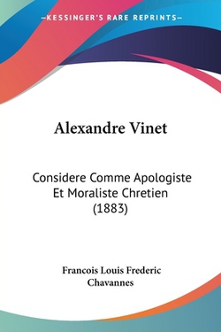 Alexandre Vinet|Francois Louis Frederic Chavannes