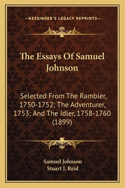 The Essays Of Samuel Johnson|Samuel Johnson