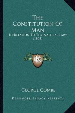 The Constitution Of Man|George Combe