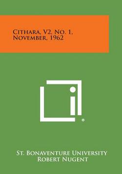 Cithara, V2, No. 1, November, 1962|St Bonaventure University