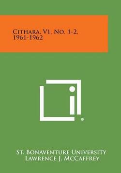 Cithara, V1, No. 1-2, 1961-1962|St Bonaventure University