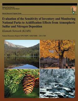 Evaluation of the Sensitivity of Inventory and Monitoring National Parks to Acidification Effects from Atmospheric Sulfur and Nitrogen Deposition|National Park Service