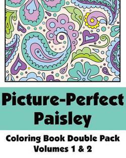 Picture-Perfect Paisley Coloring Book Double Pack (Volumes 1 & 2)|H R Wallace Publishing