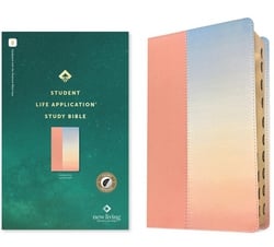 NLT Student Life Application Study Bible, Filament Enabled (Leatherlike, Ombre Pink, Indexed, Red Letter)|New Living Translation