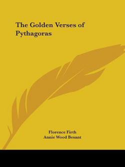 The Golden Verses of Pythagoras|Florence Firth