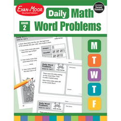 Daily Word Problems, Grade 2|Evan-Moor Educational Publishers