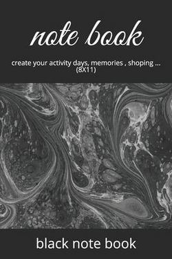 note book|Black Note Book
