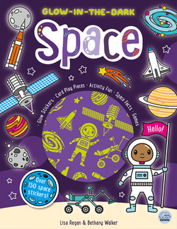 Glow-In-The-Dark Space Sticker Activity|Lisa Regan