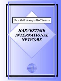 Basic Bible Survey|Harvestime International Network