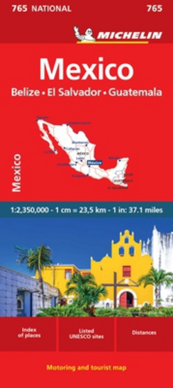 Michelin Map Mexico 765|Michelin