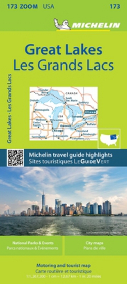 Michelin Great Lakes Map|Michelin