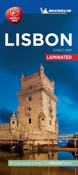 Michelin Lisbon City Map - Laminated|Michelin