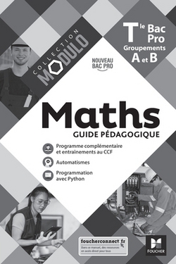 Modulo - MATHS - Tle Bac Pro Groupements A et B - Éd. 2021 - Guide pédagogique|Denise Laurent