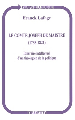 Le comte Joseph de Maistre (1753-1821)