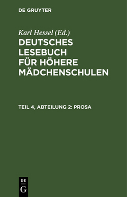 Prosa|Karl Hessel