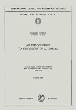 An Introduction to the Theory of Automata|Fabrizio Luccio