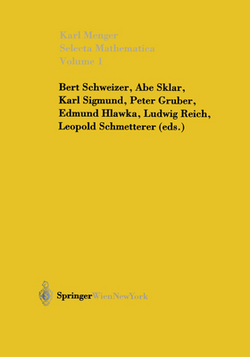 Selecta Mathematica|Karl Menger