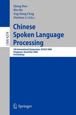 Chinese Spoken Language Processing|Qiang Huo