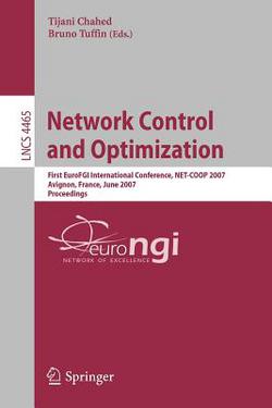 Network Control and Optimization|Tijani Chahed