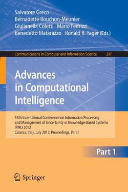 Advances in Computational Intelligence, Part I|Salvatore Greco