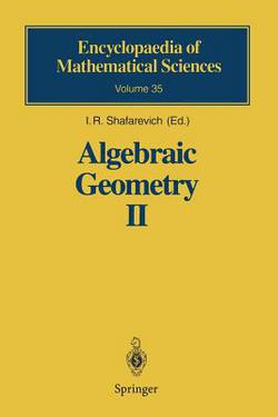 Algebraic Geometry II|I. R. Shafarevich