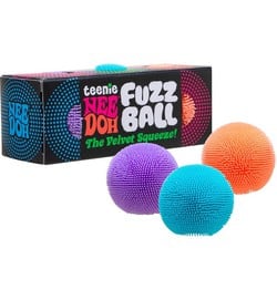 NeeDoh Teenie Fuzz Ball Stress Ball 3-Pack|Schylling