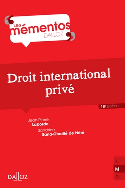 Droit international privé|Jean-Pierre Laborde